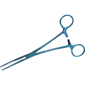 Carmalt Forceps 8" Curved Color Coated