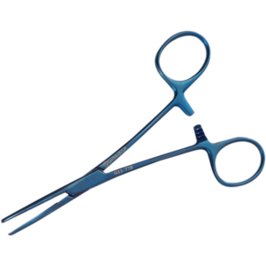 Rochester Carmalt Forceps 5 1/2" Curved Color Coated